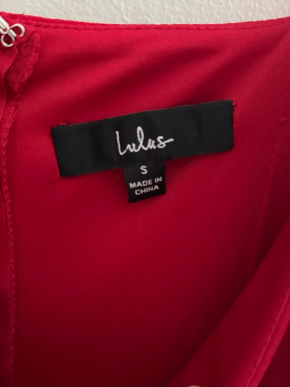 Lulu's Red bodycon Midi Dress - Picture 3 of 4